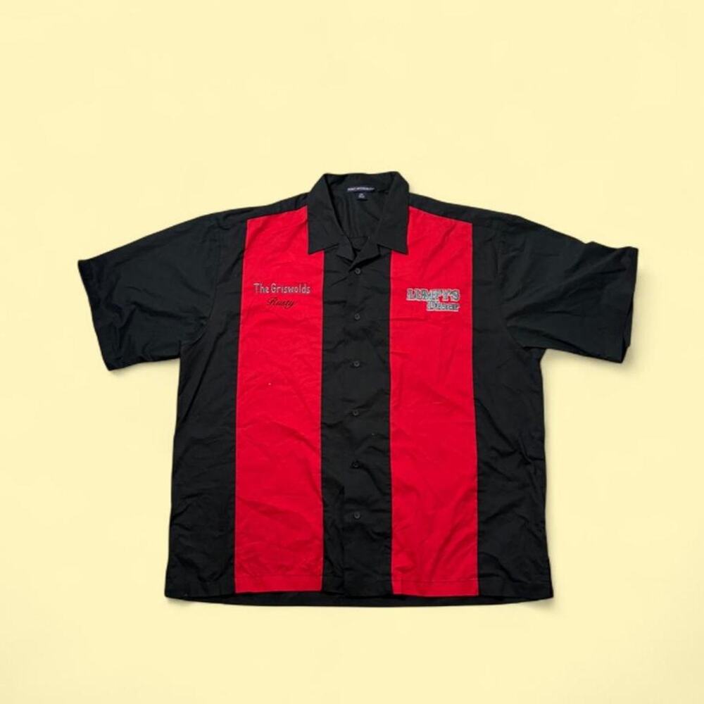 Vintage port authority retro bowling